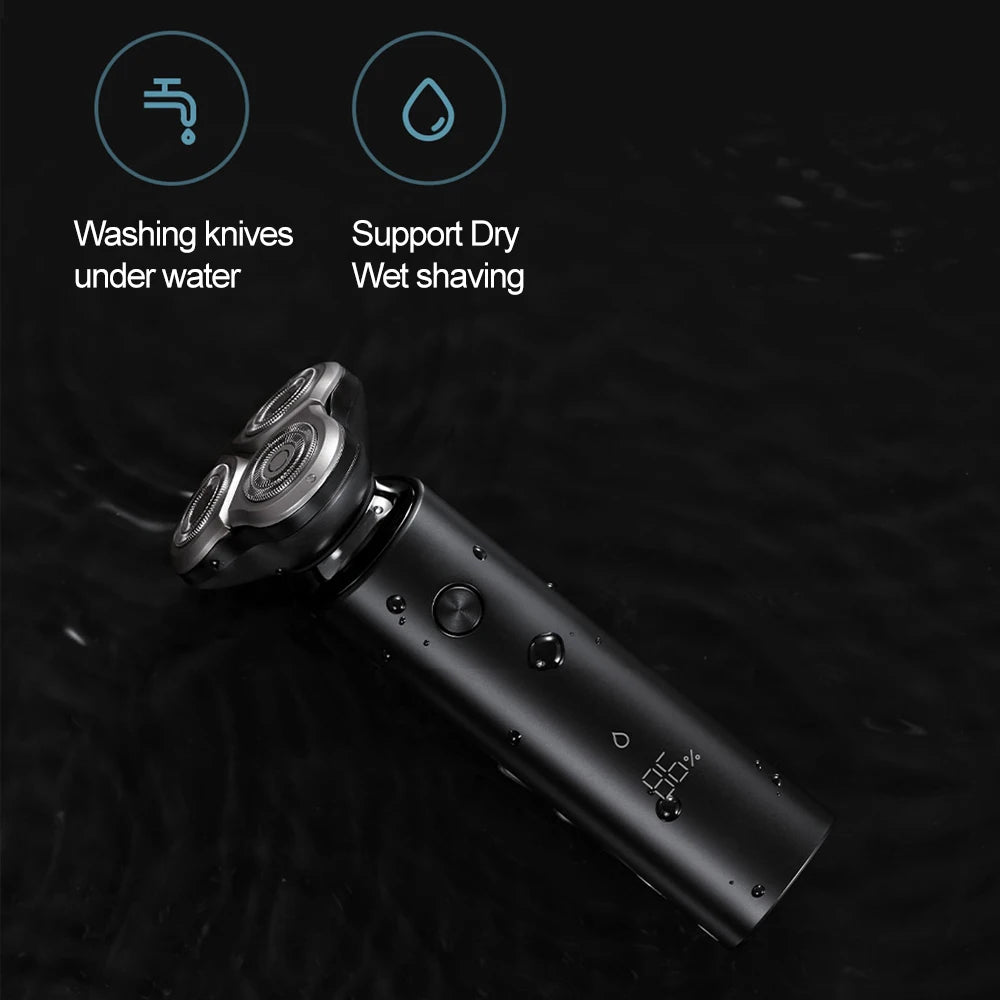 MIJIA S500 Electric Shaver Dry Wet Shaving Triple Blade Trimmer Beard Floating Head Men's Shaver Electric Razors Machine